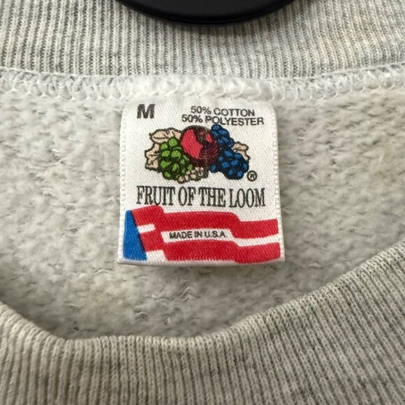 VTG Fruit of the Loom 1995 Western Champs Kansas Chiefs Sweatshirt Medium - Picture 2 of 6